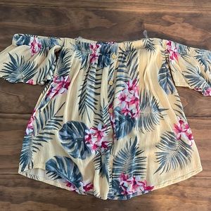 Off the shoulder top